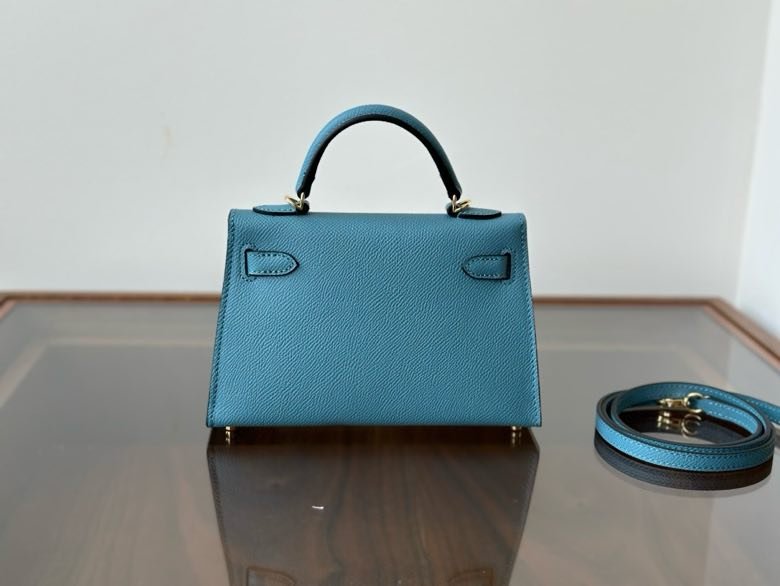 Hermès Kelly Mini 20 в коже Epsom фото 8