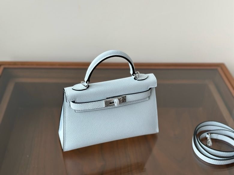 Hermès Kelly Mini 20 в коже Epsom фото 8