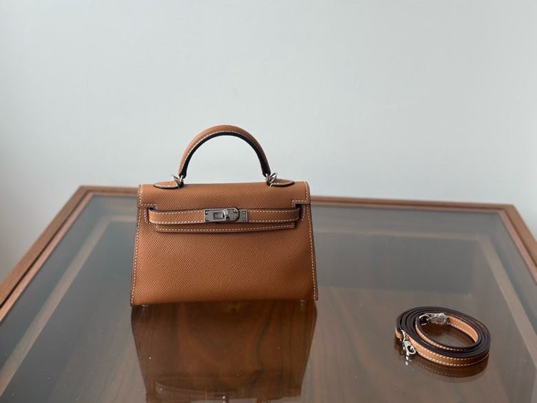 Hermès Kelly Mini 20 в коже Epsom фото 8