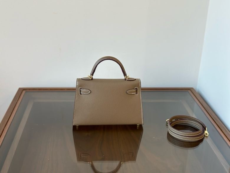Hermès Kelly Mini 20 в коже Epsom фото 9