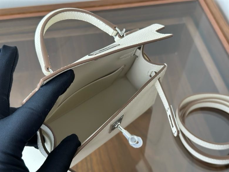 Hermès Kelly Mini 20 в коже Epsom фото 9