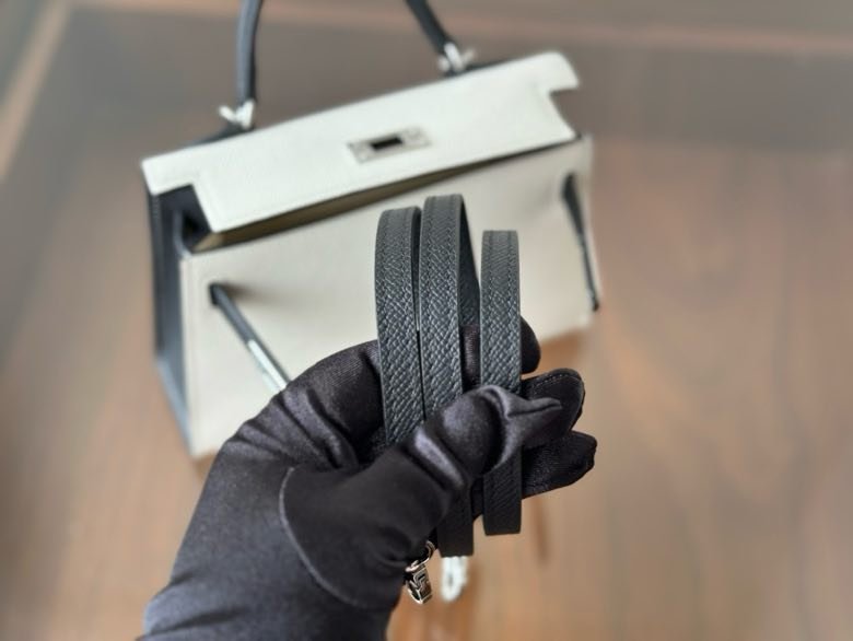 Hermès Kelly Mini 20 в коже Epsom фото 9