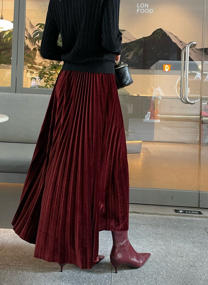 Спідниця оксамитова фото 9