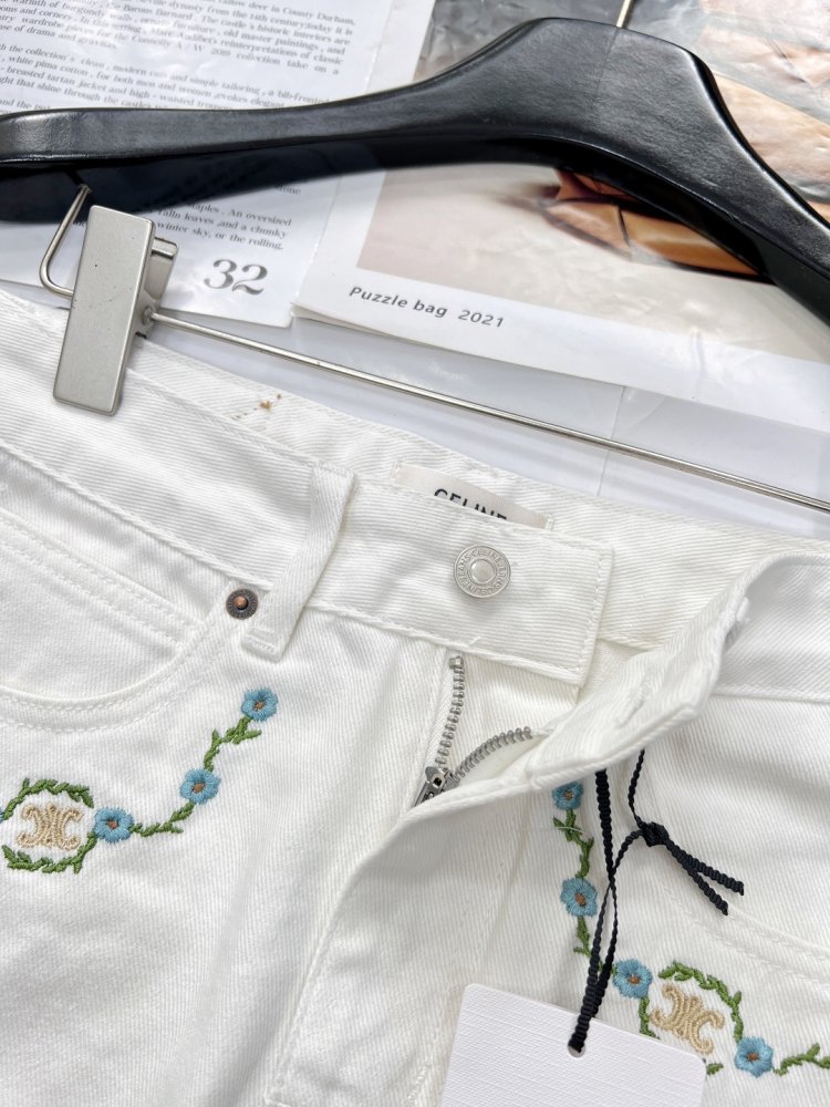 Юбка белая джинсовая фото 8