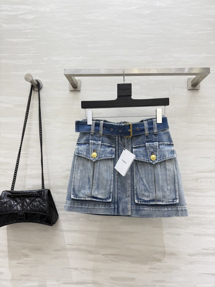 Юбка джинсовая