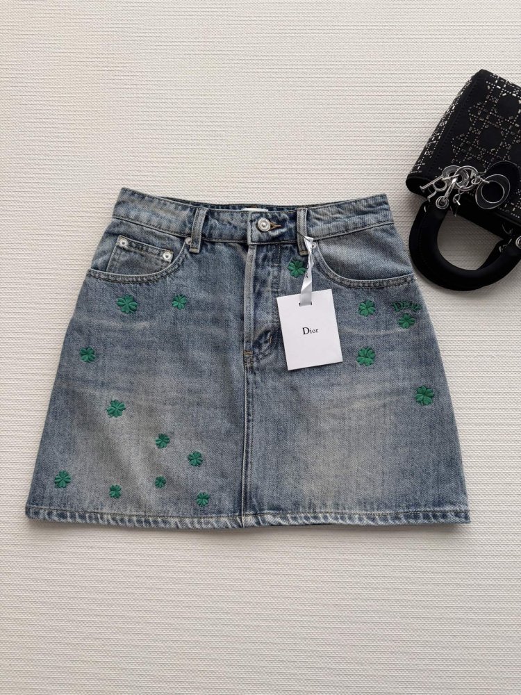 Skirt denim