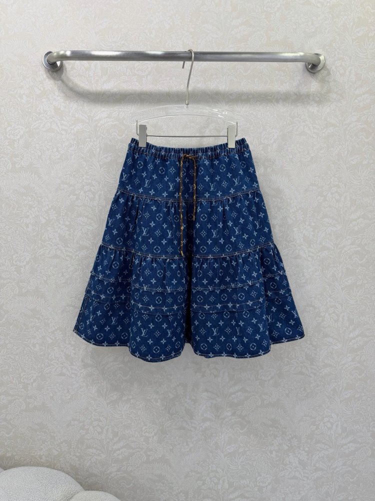 Skirt denim