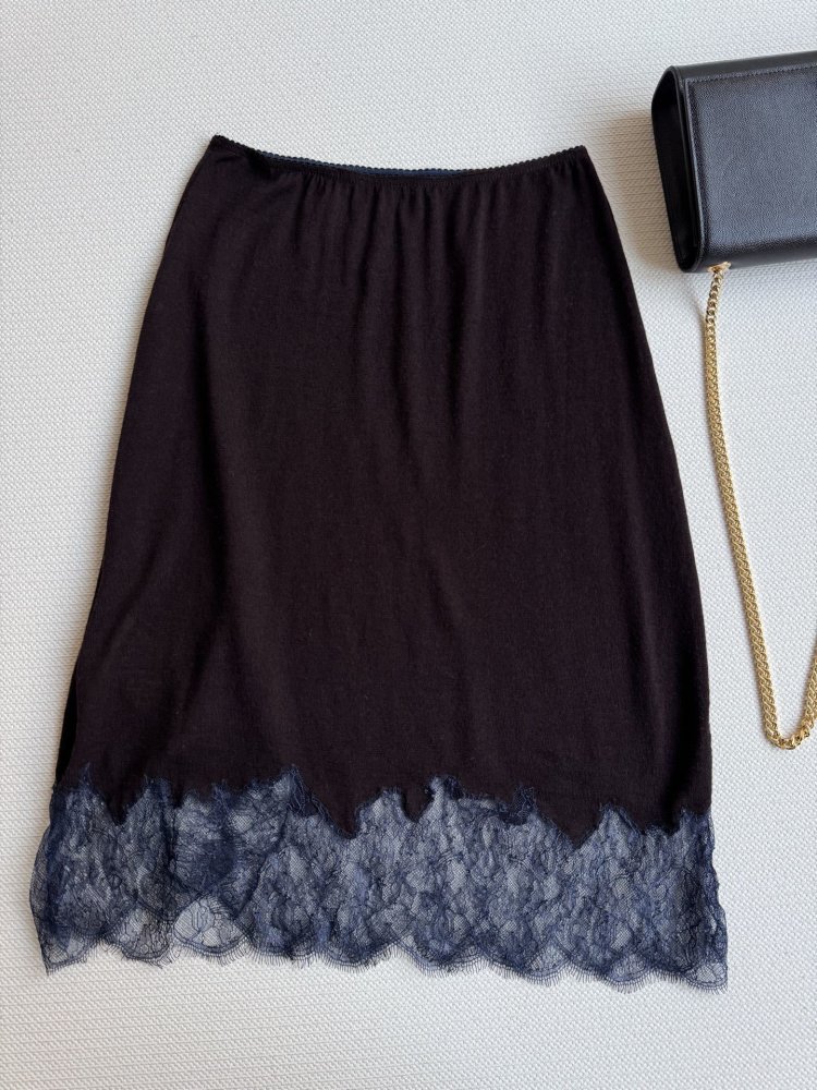 Юбка из кашемира и шелка фото 2