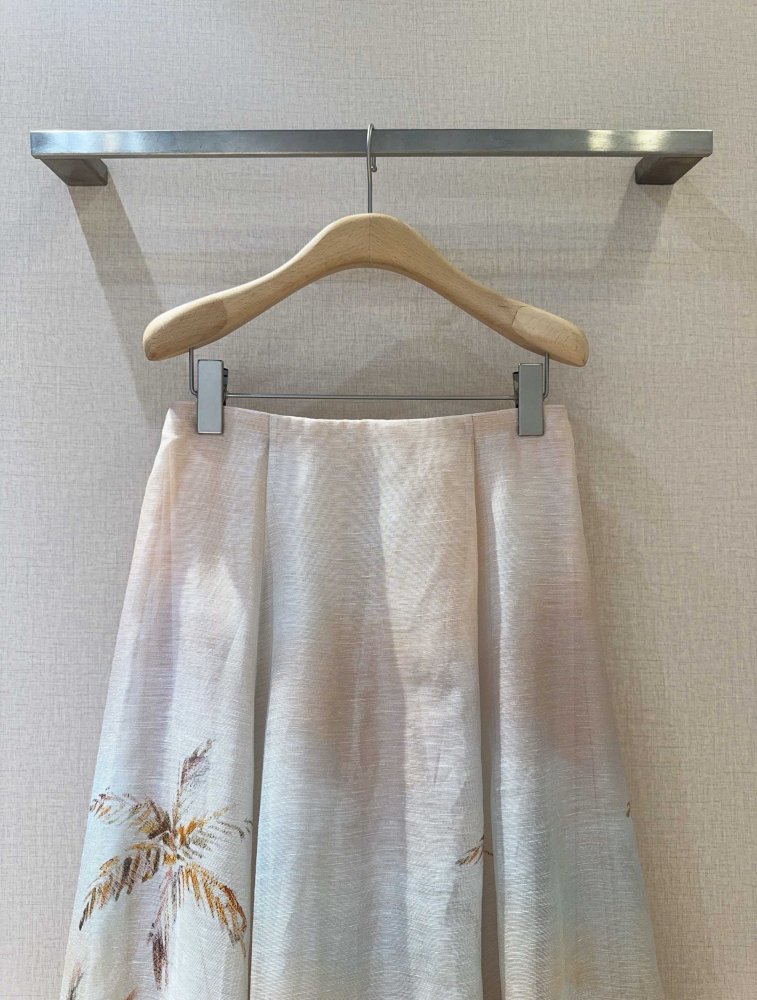 Спідниця з льону і шовку фото 2