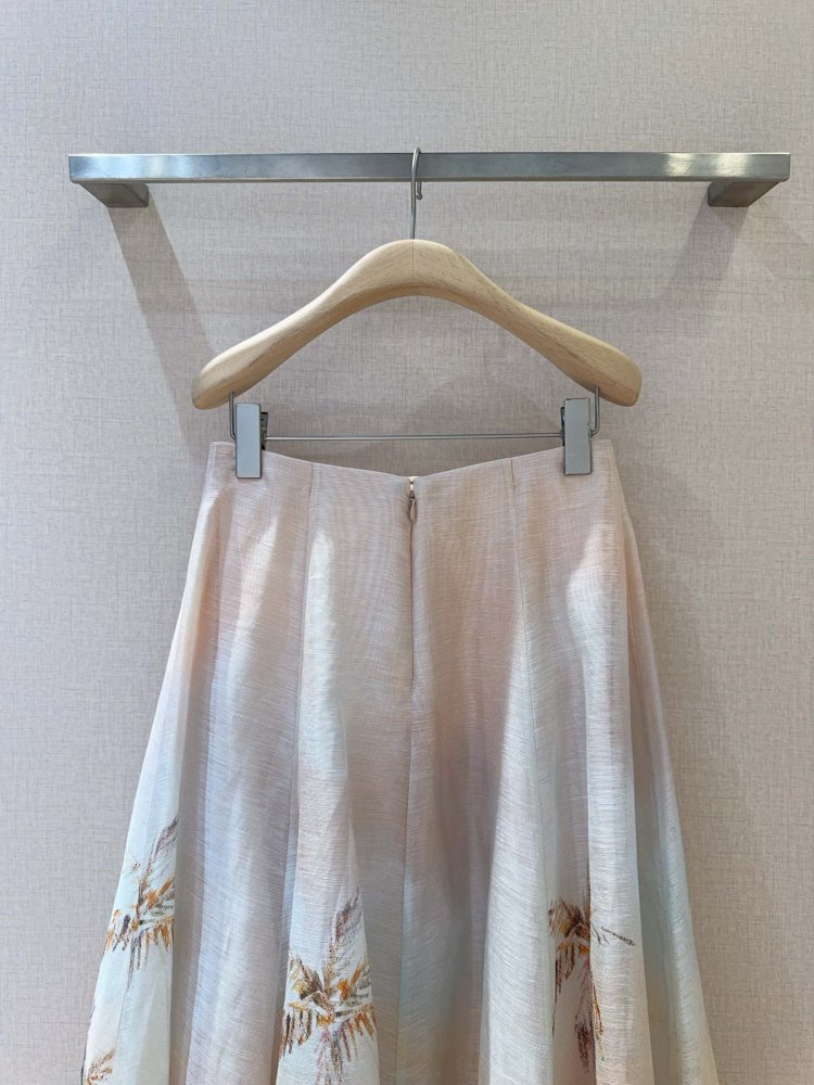 Спідниця з льону і шовку фото 5