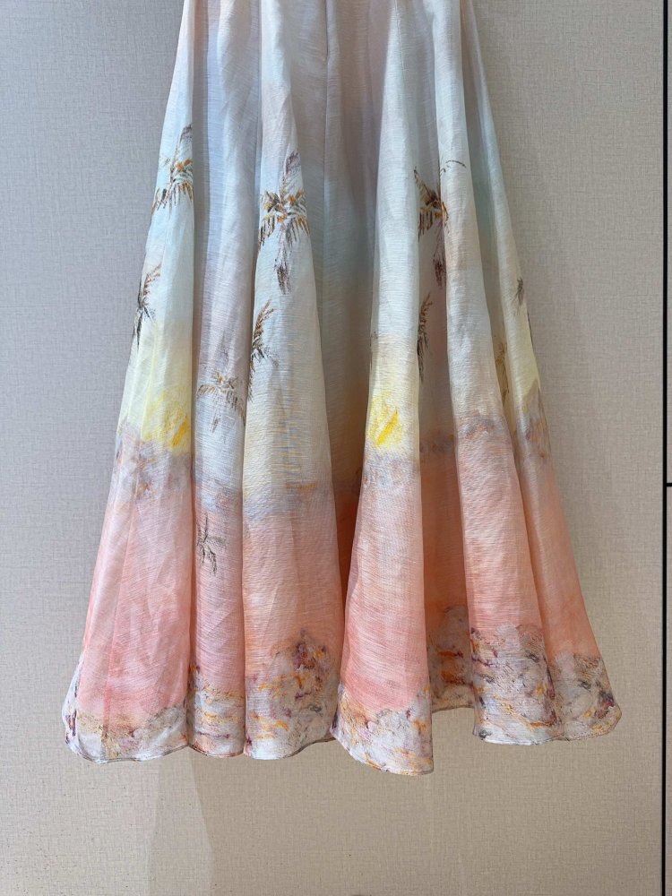 Спідниця з льону і шовку фото 6