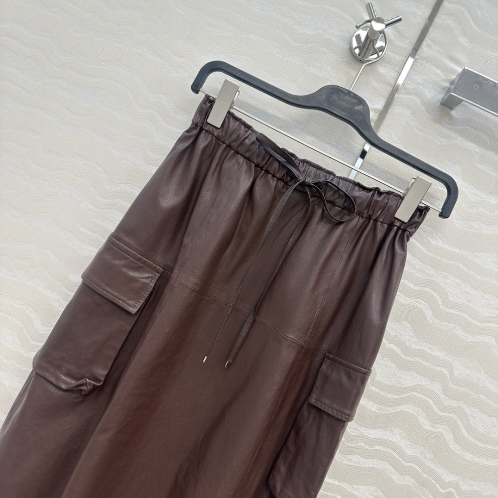 Юбка кожаная фото 2