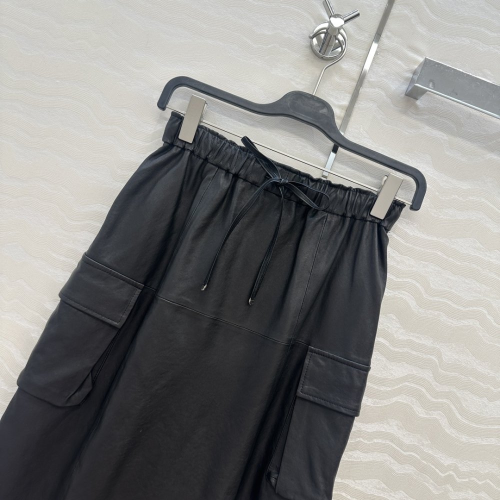 Юбка кожаная фото 2