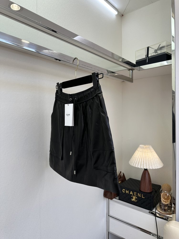 Юбка кожаная фото 2