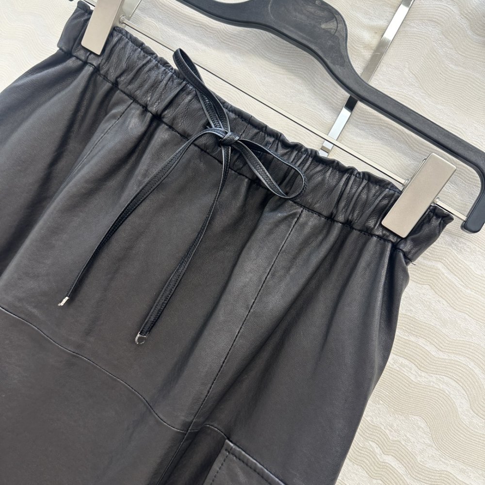 Юбка кожаная фото 3