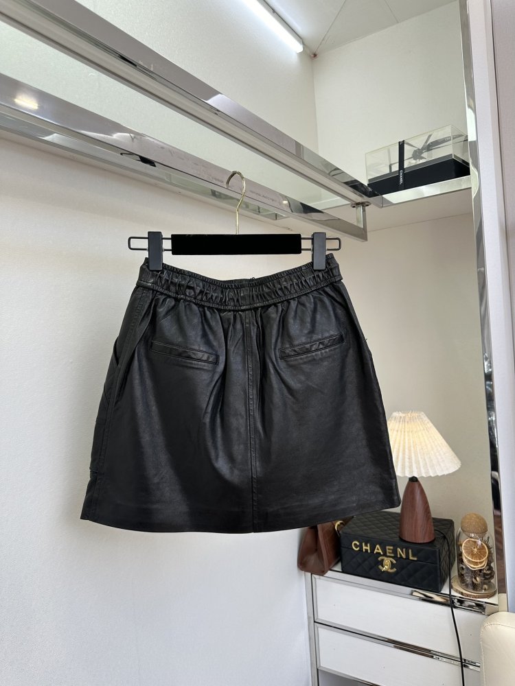 Юбка кожаная фото 3