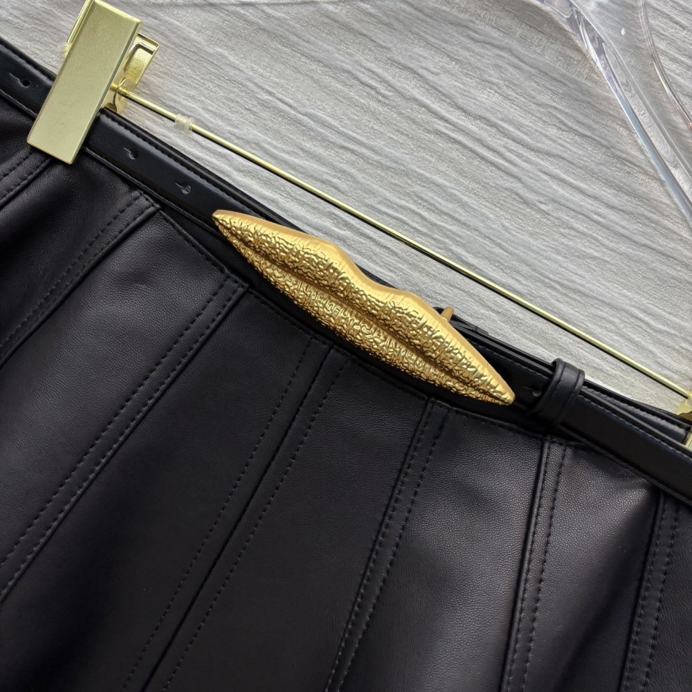 Юбка кожаная фото 4