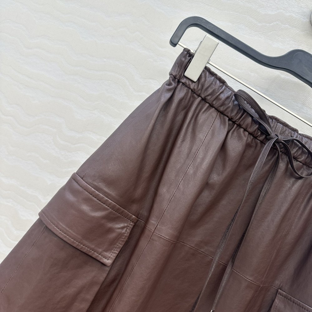 Юбка кожаная фото 4