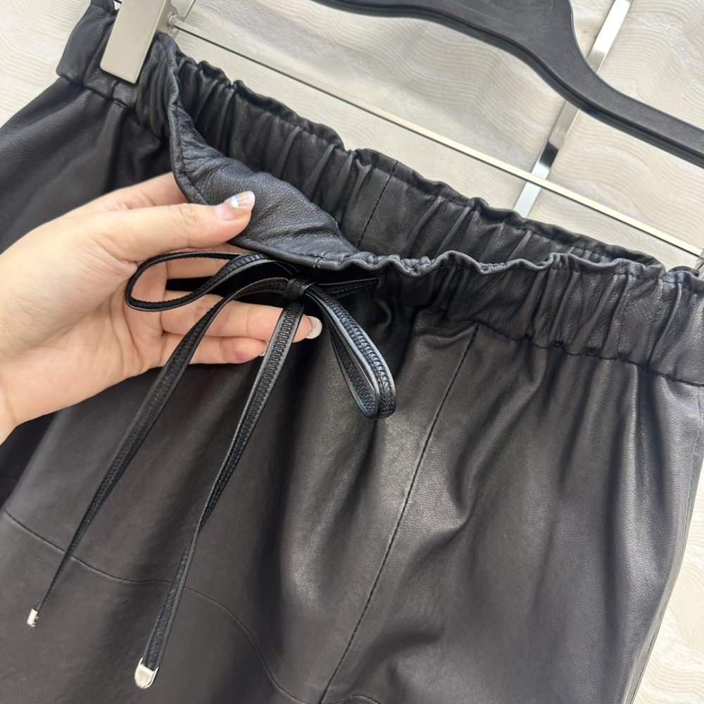 Юбка кожаная фото 4