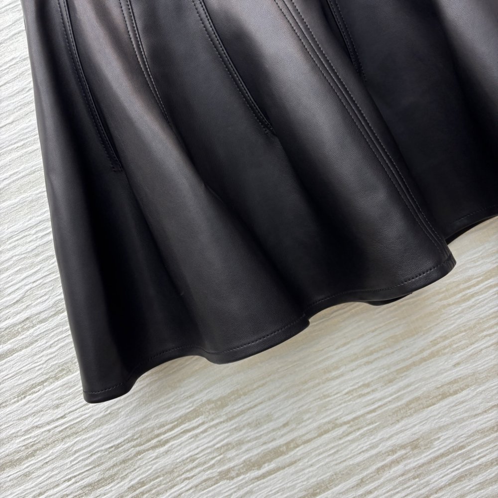 Юбка кожаная фото 5