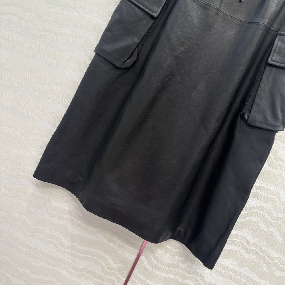Юбка кожаная фото 5