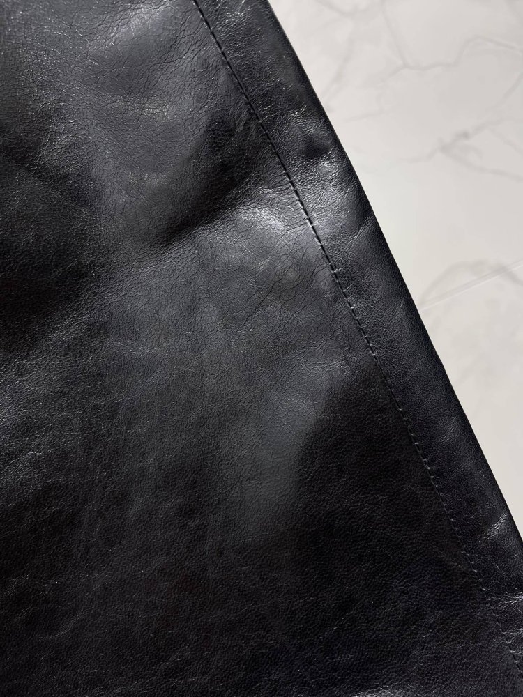 Skirt leather фото 5