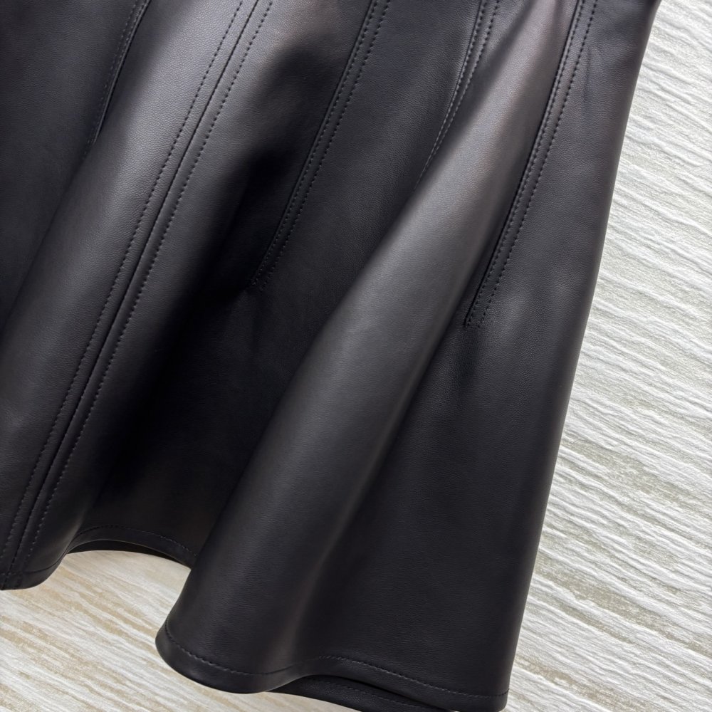 Юбка кожаная фото 6