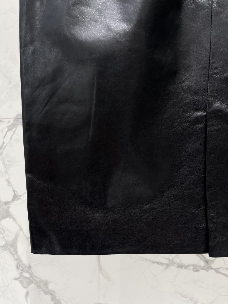 Skirt leather фото 6
