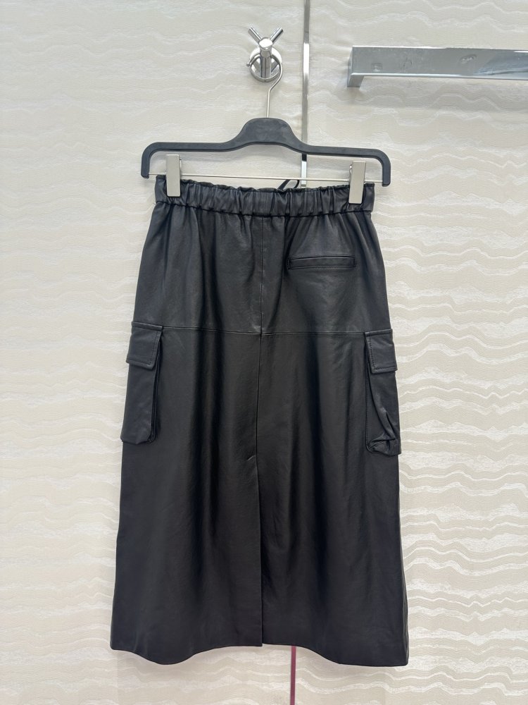 Юбка кожаная фото 7