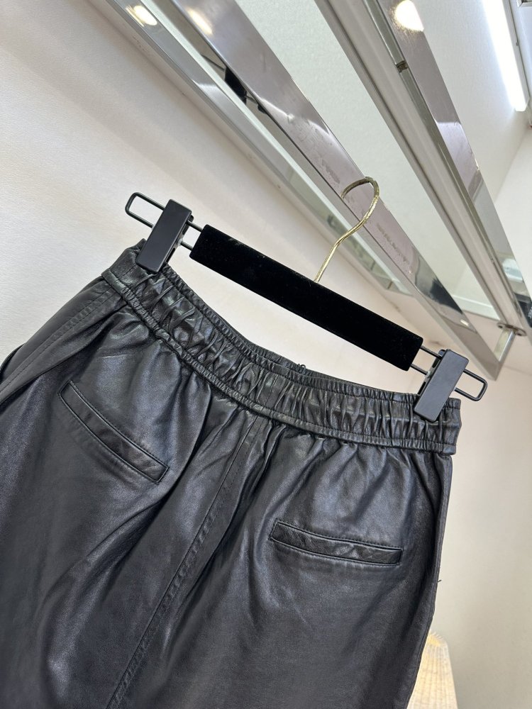 Юбка кожаная фото 7