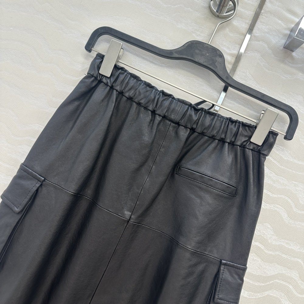 Юбка кожаная фото 8
