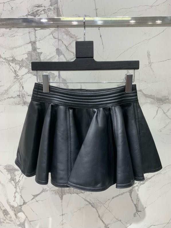 Юбка кожаная фото 8