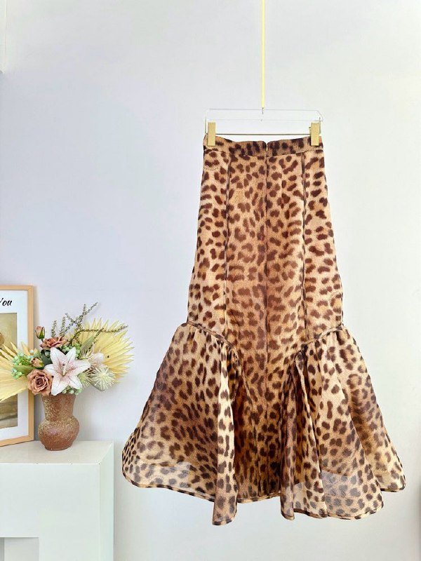 Skirt-midi CRUSH from patchwork design