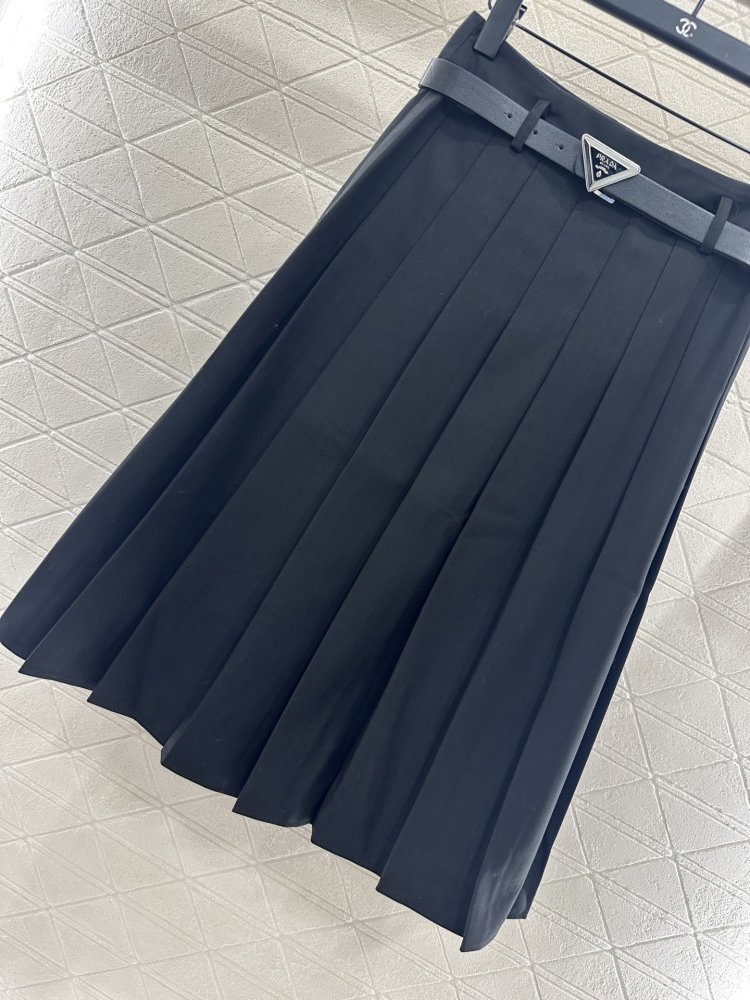 Юбка миди с поясом фото 4