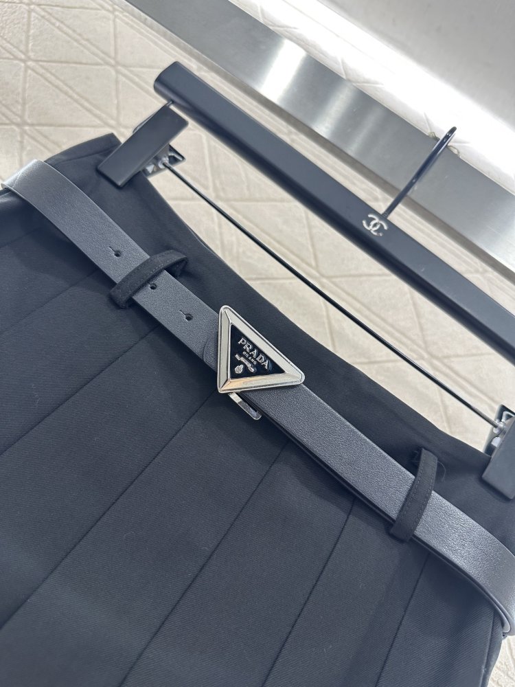 Юбка миди с поясом фото 5