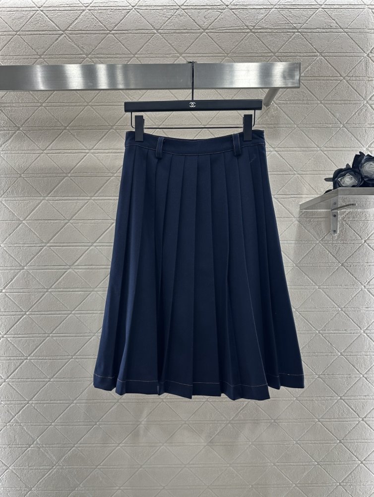 Юбка миди с высокой талией