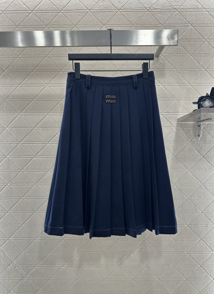 Юбка миди с высокой талией фото 2