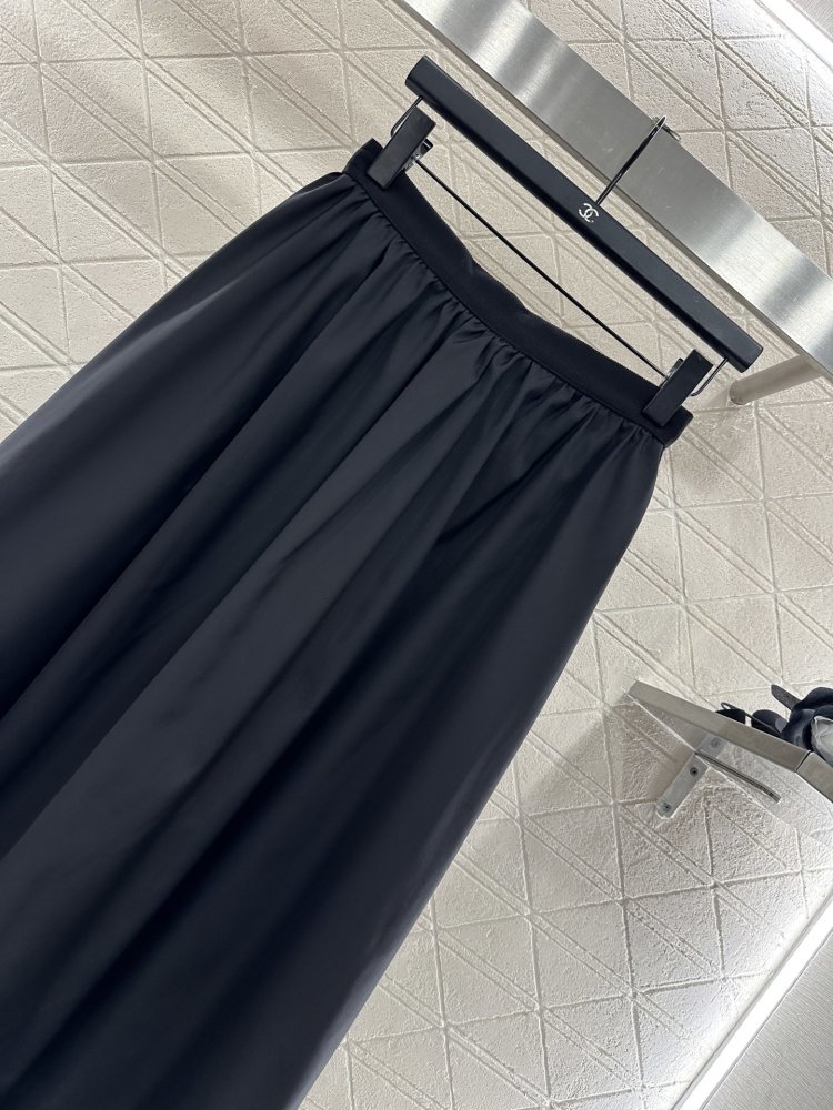 Юбка миди с высокой талией фото 3