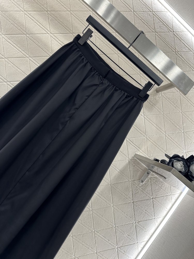 Юбка миди с высокой талией фото 4