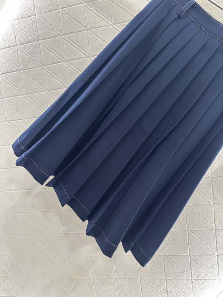 Юбка миди с высокой талией фото 4