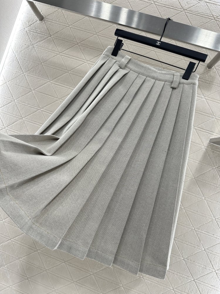 Юбка миди с высокой талией фото 5