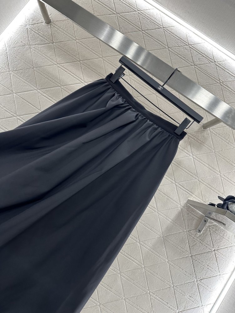 Юбка миди с высокой талией фото 6