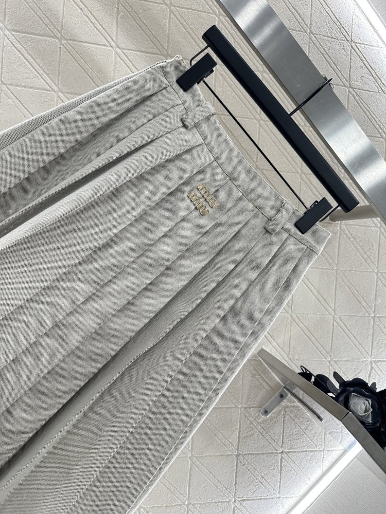 Юбка миди с высокой талией фото 6