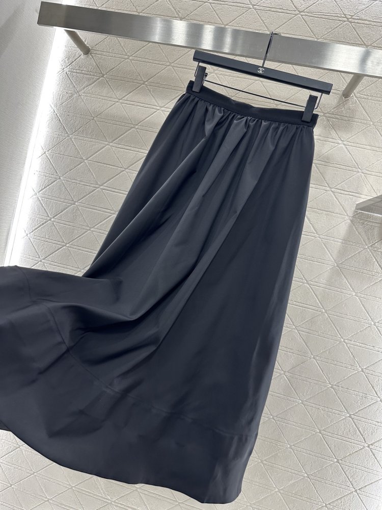 Юбка миди с высокой талией фото 8