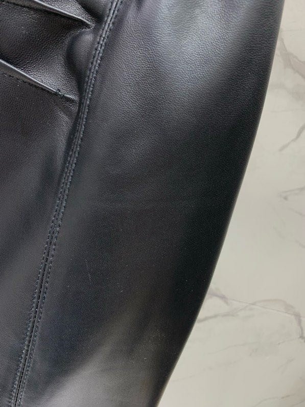 Skirt on lightning leather фото 5