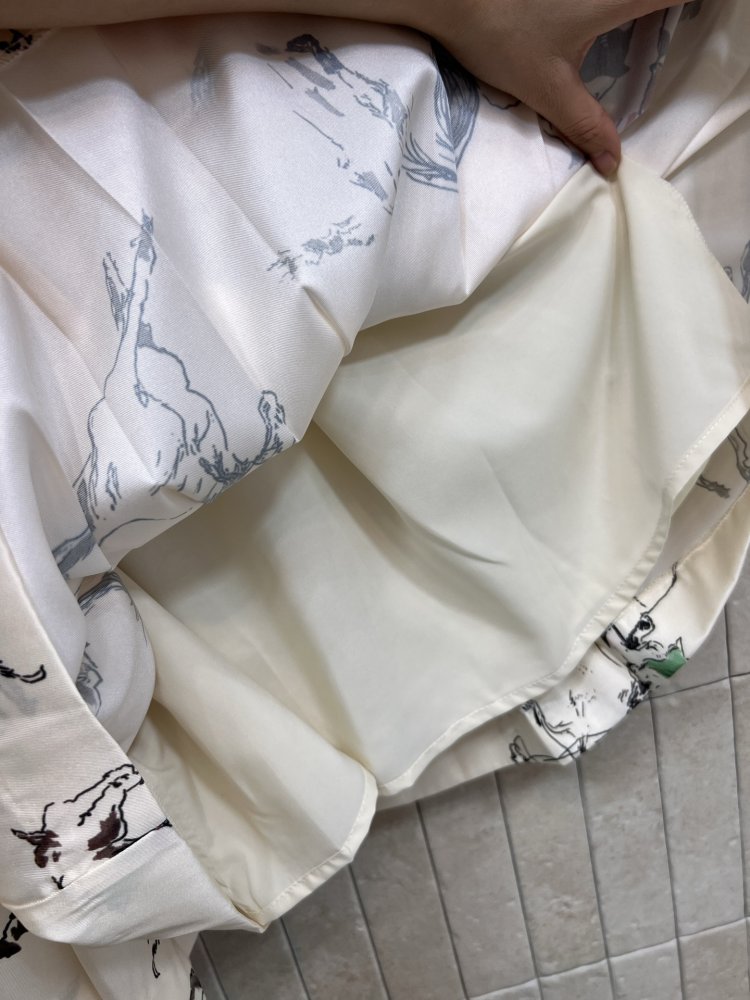 Юбка с высокой талией и плиссировкой фото 6