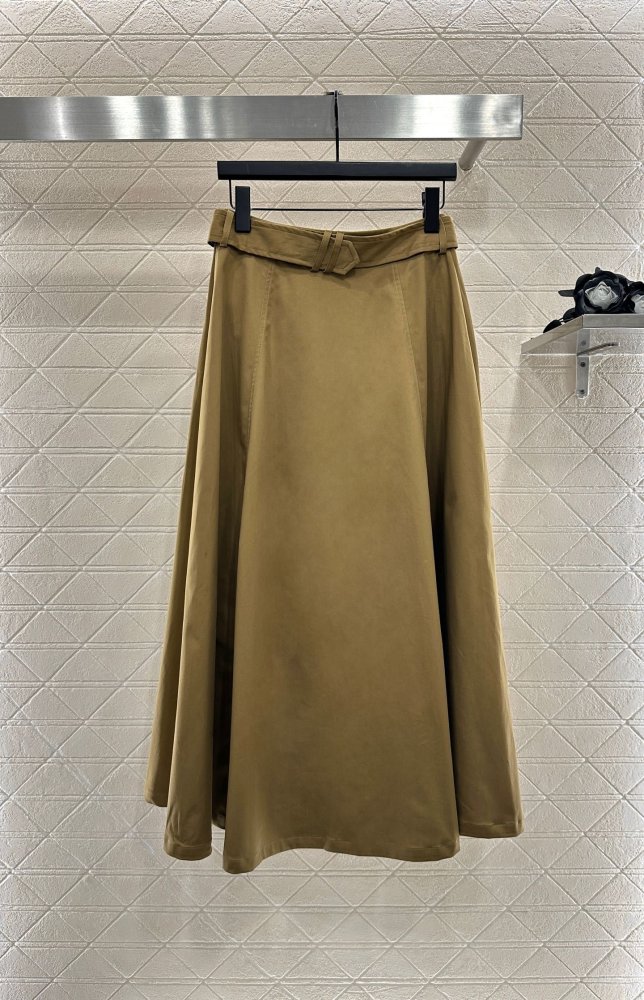 Юбка с высокой талией и поясом фото 2