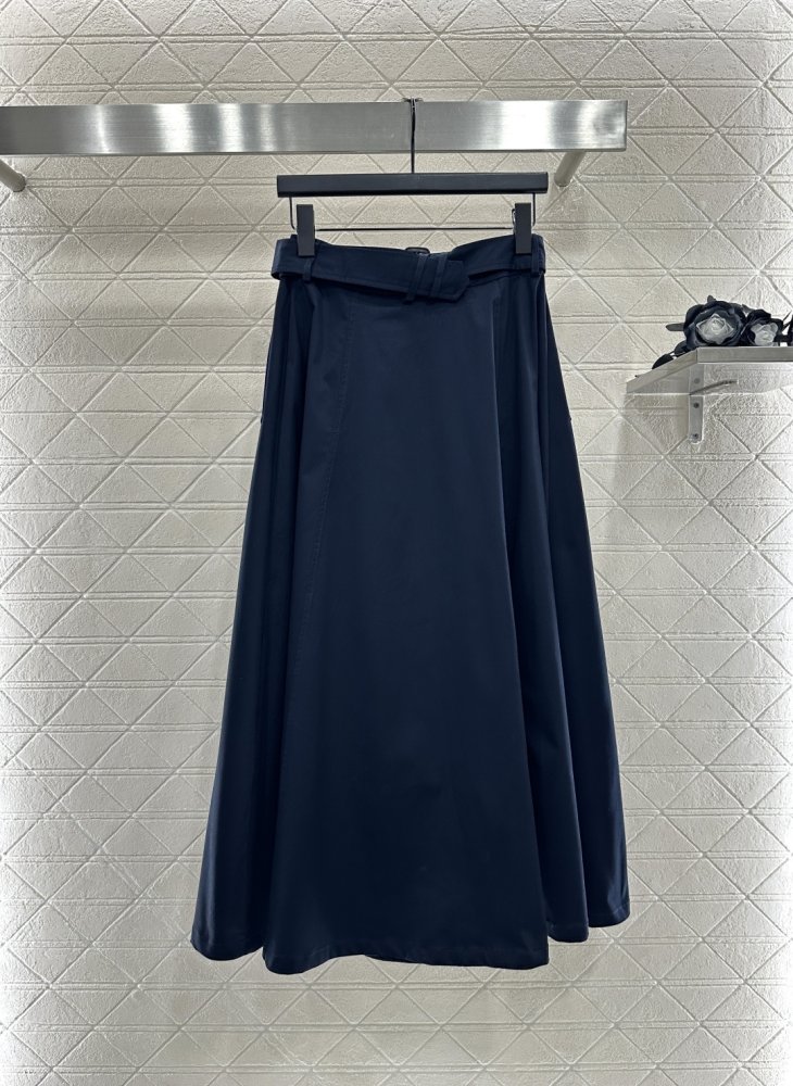 Skirt from high waist and belt фото 2