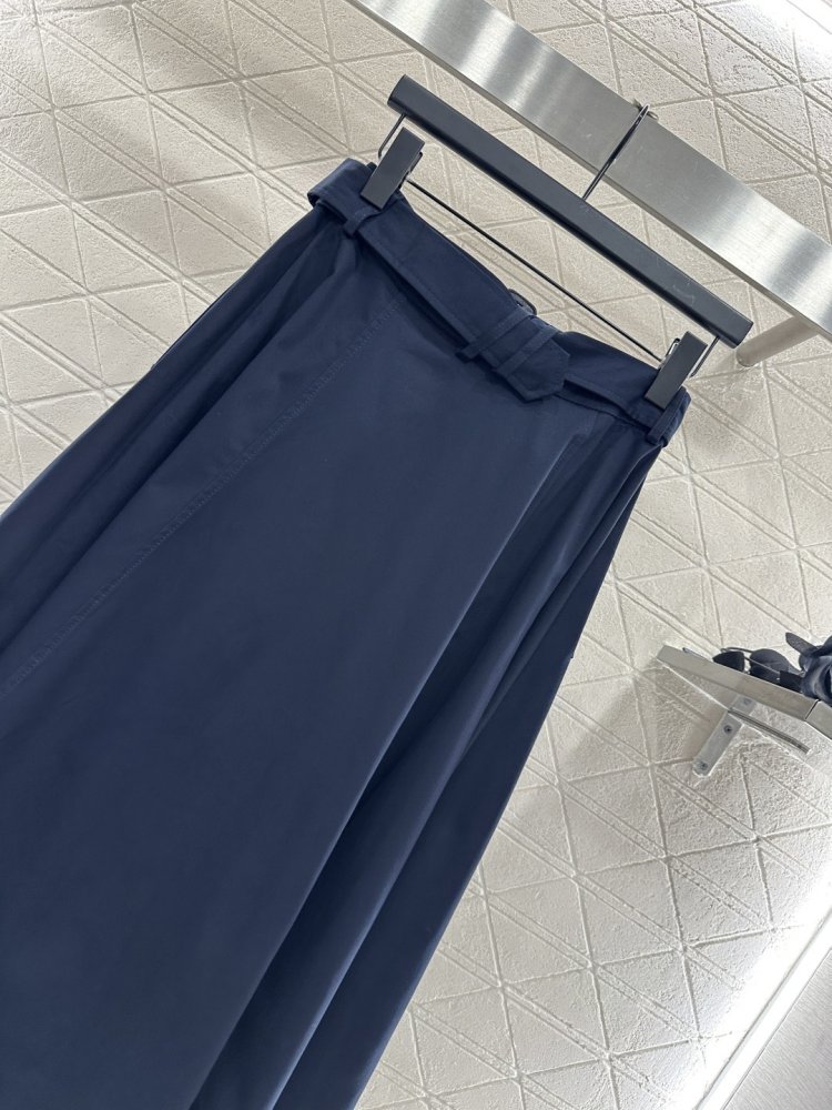 Skirt from high waist and belt фото 4