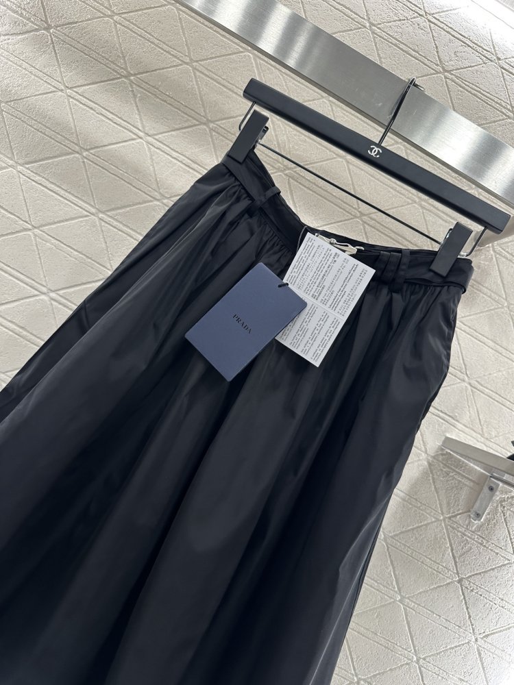 Юбка с высокой талией и поясом фото 6